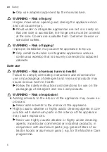 Preview for 6 page of Bosch SMH4HVX32G User Manual