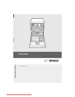 Bosch SMI 50E05 Instructions For Use Manual предпросмотр