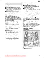 Предварительный просмотр 9 страницы Bosch SMI 50E05 Instructions For Use Manual