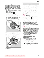 Предварительный просмотр 19 страницы Bosch SMI 50E05 Instructions For Use Manual