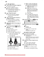 Предварительный просмотр 20 страницы Bosch SMI 50E05 Instructions For Use Manual