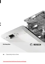 Bosch SMI 65M65 Operating Instructions Manual предпросмотр