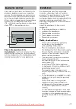 Preview for 23 page of Bosch SMI 65M65 Operating Instructions Manual