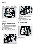 Предварительный просмотр 22 страницы Bosch SMI4HTS01A User Manual