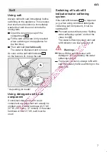 Preview for 7 page of Bosch SMI605EU Instructions For Use Manual