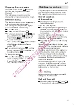 Preview for 17 page of Bosch SMI605EU Instructions For Use Manual