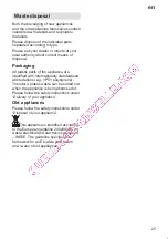 Preview for 25 page of Bosch SMI605EU Instructions For Use Manual