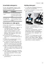 Предварительный просмотр 31 страницы Bosch SMI6HCS01A User Manual