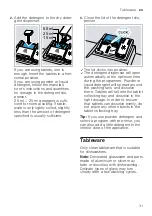 Preview for 31 page of Bosch SMI6ZCS49E Information For Use