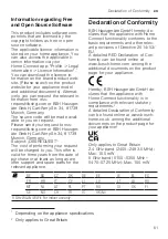 Preview for 61 page of Bosch SMI6ZCS49E Information For Use