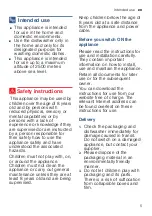 Preview for 5 page of Bosch SMI88TS01W Instruction Manual