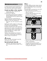 Preview for 17 page of Bosch SMS 30E02 Operating Instructions Manual