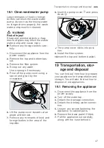 Предварительный просмотр 47 страницы Bosch SMS2ITI02A User Manual