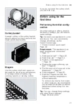 Предварительный просмотр 21 страницы Bosch SMS2ITW04E Information For Use