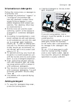 Предварительный просмотр 27 страницы Bosch SMS2ITW04E Information For Use