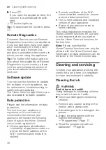 Preview for 36 page of Bosch SMS2ITW41G User Manual