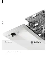 Bosch SMS40A08GB Operating Instructions Manual preview