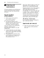 Preview for 24 page of Bosch SMS40A08GB Operating Instructions Manual