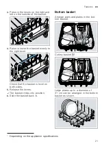 Предварительный просмотр 21 страницы Bosch SMS4ECI26M Information For Use