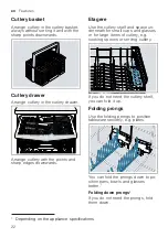 Предварительный просмотр 22 страницы Bosch SMS4ECI26M Information For Use