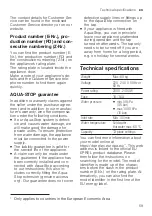 Preview for 59 page of Bosch SMS4EMW00E Instructions For Use Manual