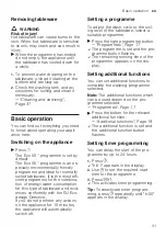 Preview for 31 page of Bosch SMS4HAW48E User Manual