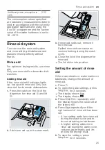 Предварительный просмотр 25 страницы Bosch SMS4HCW60E User Manual