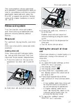 Предварительный просмотр 27 страницы Bosch SMS4HDW52E User Manual