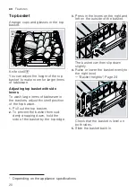 Preview for 20 page of Bosch SMS4HDW52G User Manual