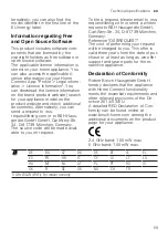 Preview for 59 page of Bosch SMS4HDW52G User Manual