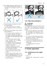 Предварительный просмотр 31 страницы Bosch SMS4HMC01R Information For Use