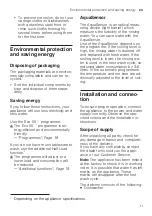 Preview for 11 page of Bosch SMS4HMW26M User Manual