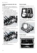 Предварительный просмотр 20 страницы Bosch SMS4HVW33E User Manual