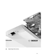 Предварительный просмотр 30 страницы Bosch SMS50E22EU Instruction Manual