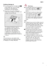 Предварительный просмотр 11 страницы Bosch SMS63M08AU Instructions For Use Manual