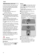 Предварительный просмотр 16 страницы Bosch SMS63M08AU Instructions For Use Manual