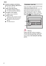 Предварительный просмотр 20 страницы Bosch SMS63M08AU Instructions For Use Manual