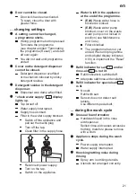 Preview for 21 page of Bosch SMS69T08EU Instructions For Use Manual