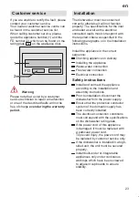 Preview for 23 page of Bosch SMS69T08EU Instructions For Use Manual