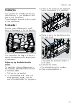 Предварительный просмотр 21 страницы Bosch SMS6ECI07E User Manual