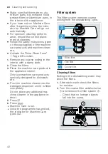 Предварительный просмотр 42 страницы Bosch SMS6ECI93E User Manual