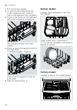 Предварительный просмотр 22 страницы Bosch SMS6EMI01Z User Manual