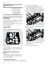 Предварительный просмотр 20 страницы Bosch SMS6HAW10X User Manual