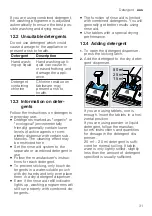 Предварительный просмотр 31 страницы Bosch SMS6HCB01A User Manual