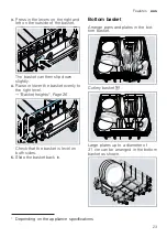 Предварительный просмотр 23 страницы Bosch SMS6HCI01A User Manual