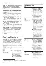 Предварительный просмотр 20 страницы Bosch SMS6HMI03Z User Manual