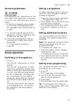 Preview for 33 page of Bosch SMS6ZCI08E Instructions For Use Manual