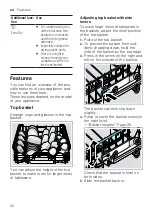 Предварительный просмотр 22 страницы Bosch SMS6ZCI49E User Manual