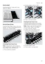 Предварительный просмотр 23 страницы Bosch SMS6ZDW08E User Manual