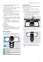 Предварительный просмотр 43 страницы Bosch SMS6ZDW48E User Manual